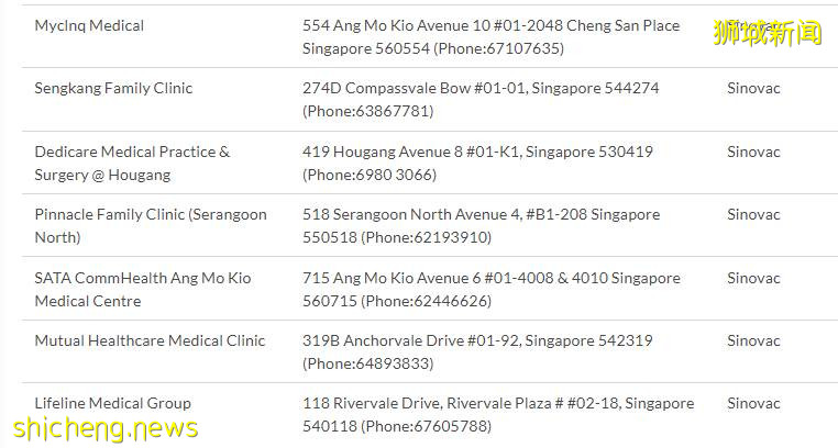 正式免費打科興！新加坡公布39家診所名單！李顯龍：不可能無限期封鎖