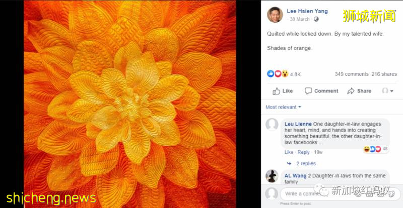 有老公恩愛“代言” 這名李家媳婦不當律師可考慮賣拼布包包!