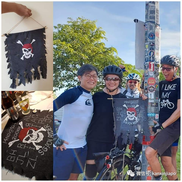 坡岛政府批了！贴纸尽量往这支灯柱上贴，越多越好