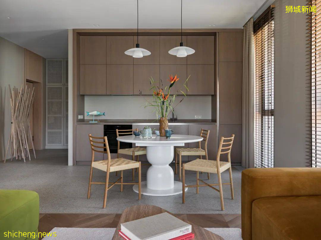 融入新加坡文化的极简公寓