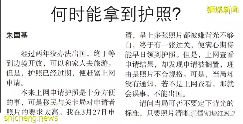 新加坡人旅遊需求暴增　新航與移民局接獲不少客服相關投訴