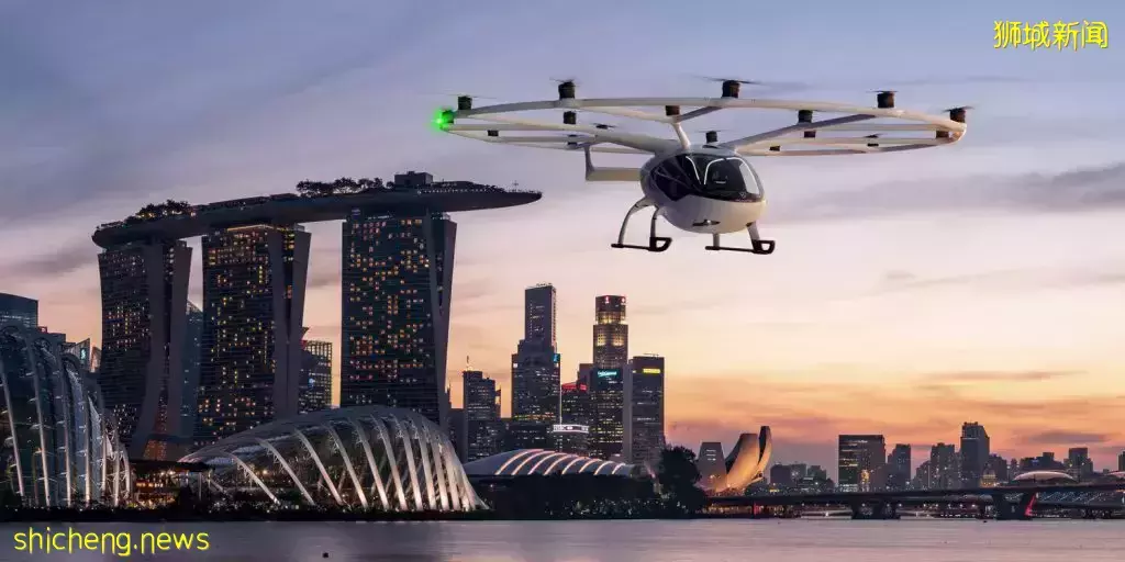 未来交通工具—空中德士✈️🚗 2024年圣淘沙与滨海湾率先启动载客服务