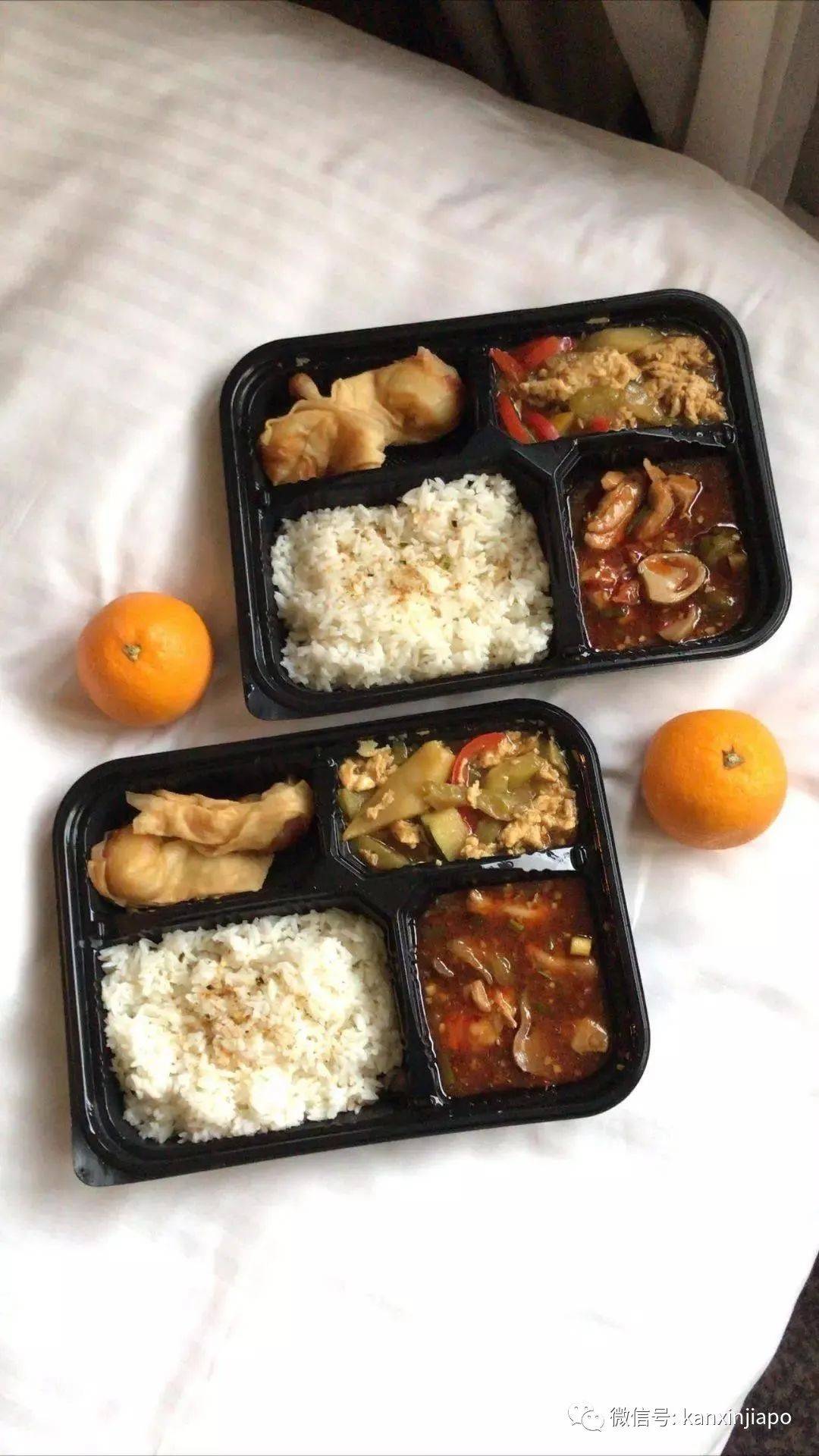 在新加坡4星级酒店隔离吃什么,看了让人流口水