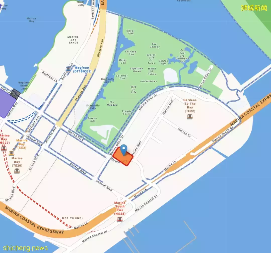 新加坡滨海湾南部第一块可建住宅的地皮预计将在今年12月份推出市场