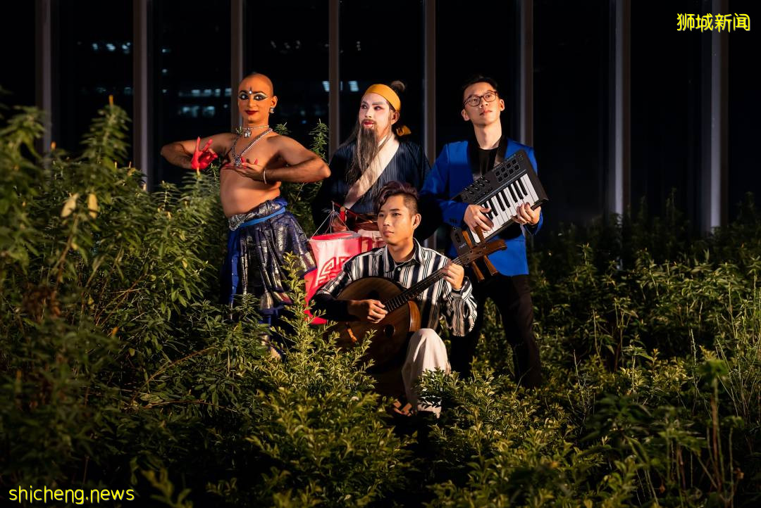跨文化、跨领域表演！《夜行者》融合华族传统音乐与印度古典舞蹈