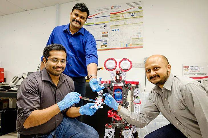 NTU 科研團隊實現機器人識別疼痛及自我修複功能