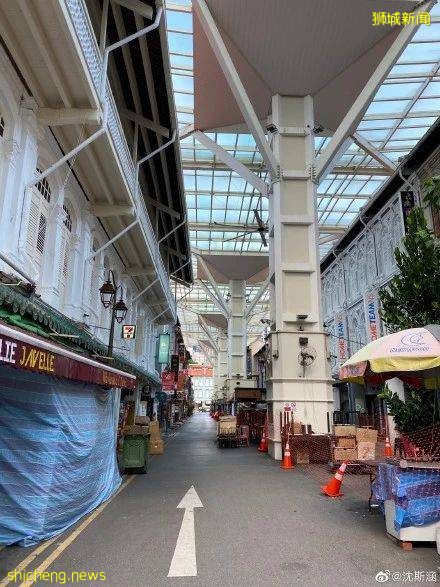 解封10天後,新加坡的辦公區,街頭,仍然沒什麽人!