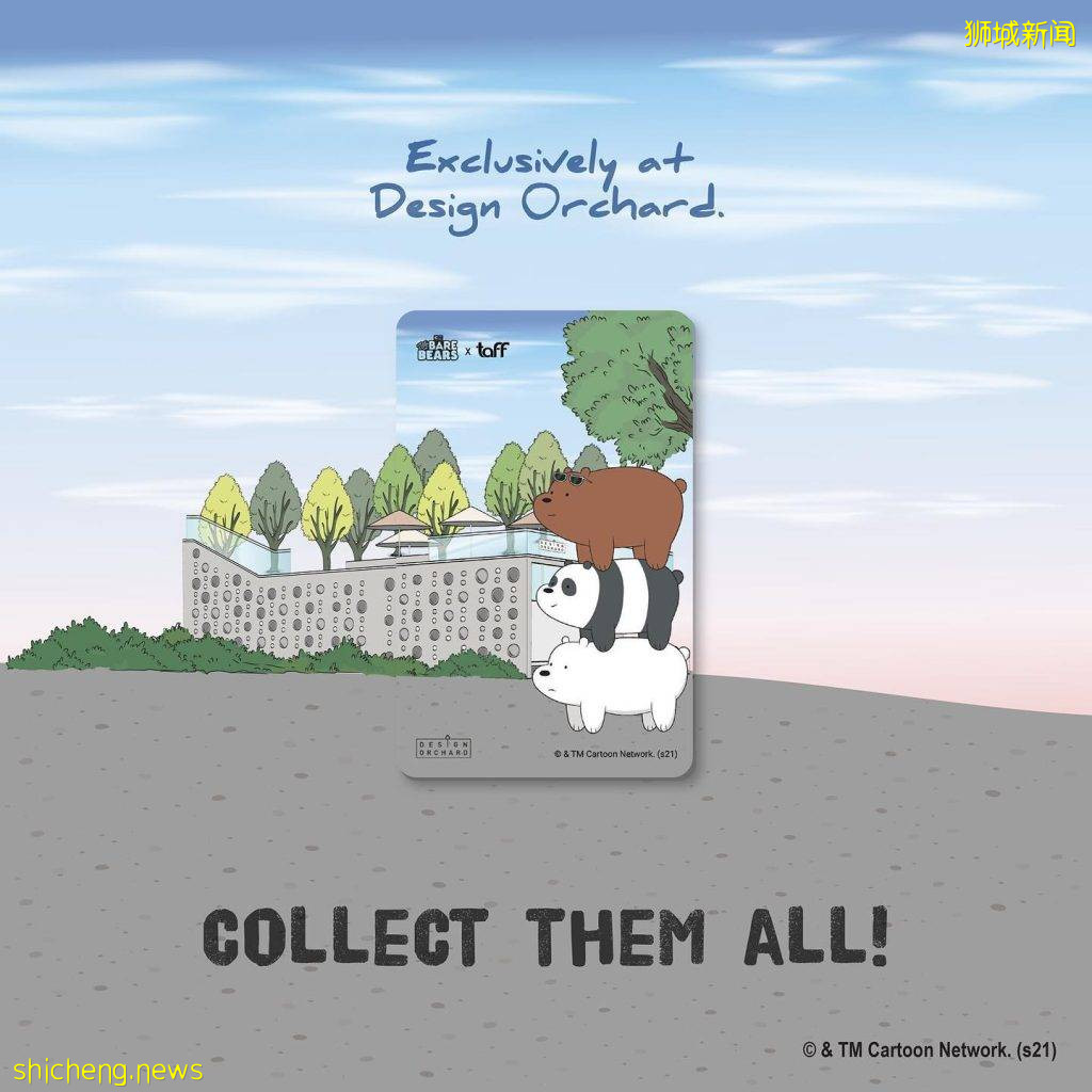 Design Orchard挂上We Bare Bears聖誕裝飾🌲獨家周邊商品發售🎁更有精美的EZ Link卡