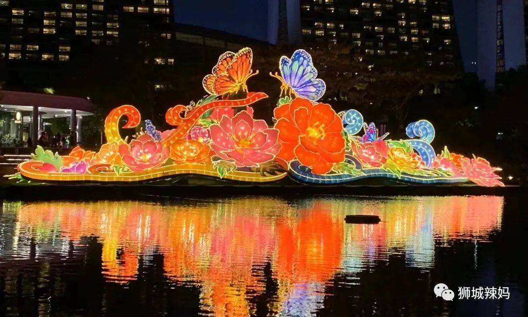 新加坡這些地方春節亮燈，美過牛車水！第4個像後宮庭院