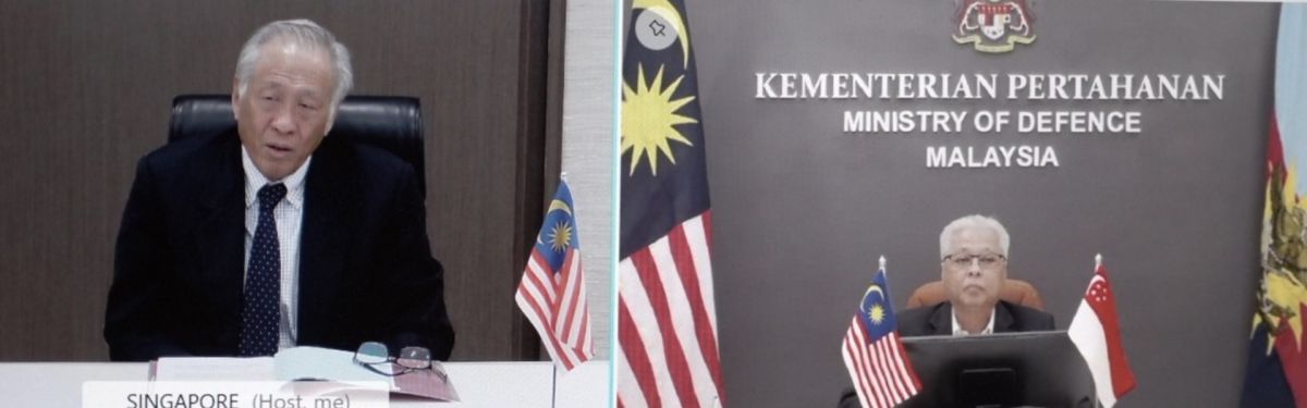 新马国防部长双边会议:重申加强防务关系