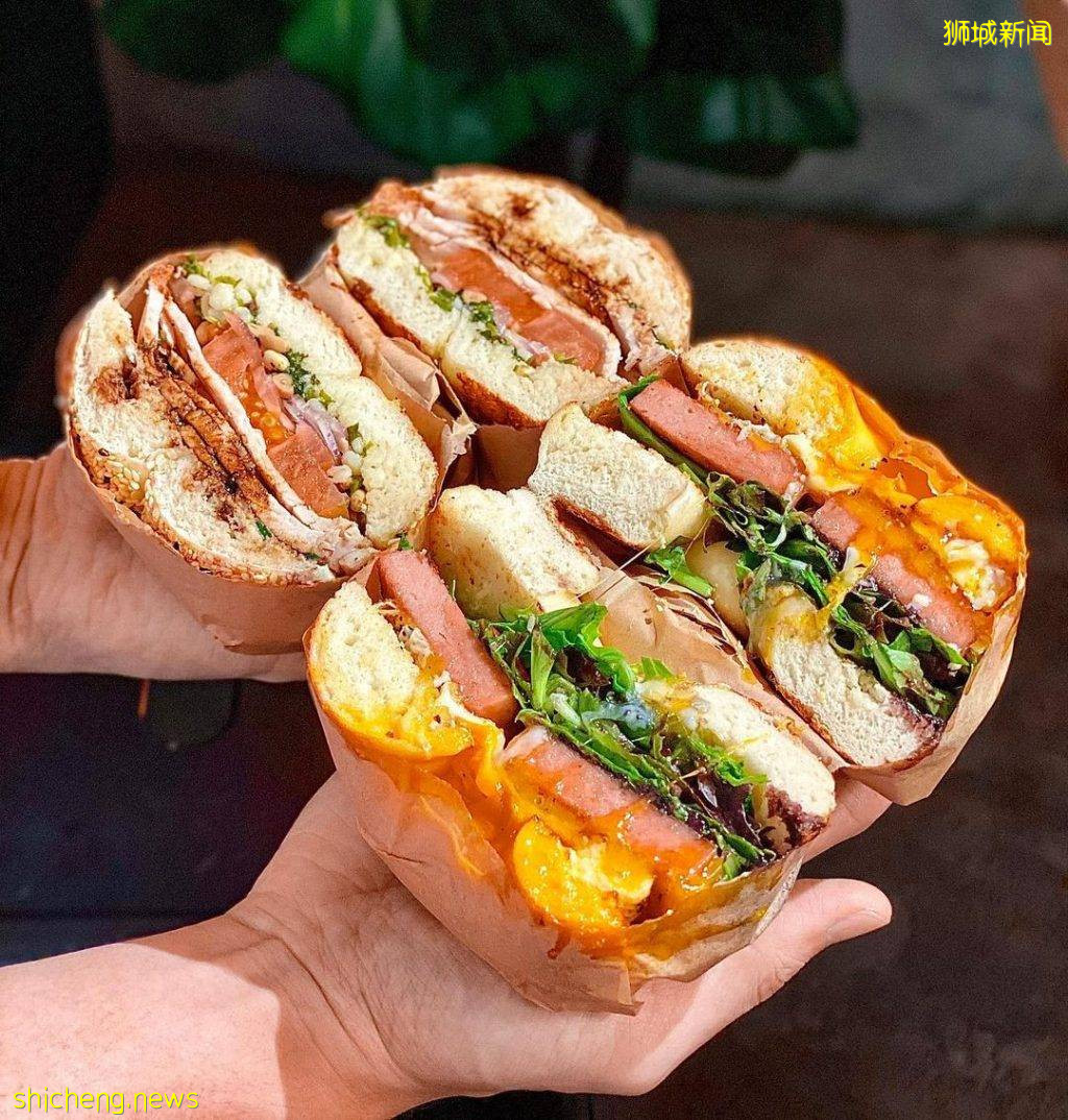 新加坡必吃贝果合集🔎口感柔韧劲道、低脂健康高颜值🥯轻食者的福音来袭🎉