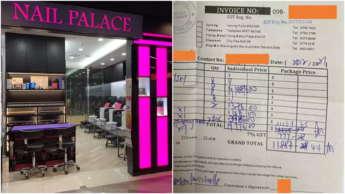 做指甲被推銷簽配套, 總額超過 $80,000 ! 配套近上千元