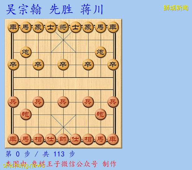 新加坡出现绝顶象棋高手，打平许银川王天一，击败中国棋王夺冠军 