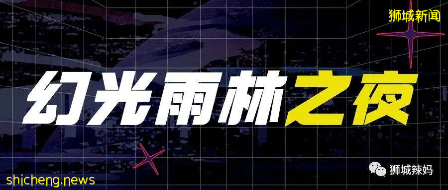 低至S$8！就3天！新加坡動物園“幻光雨林之夜”強勢回歸，亞洲第一夜遊體驗