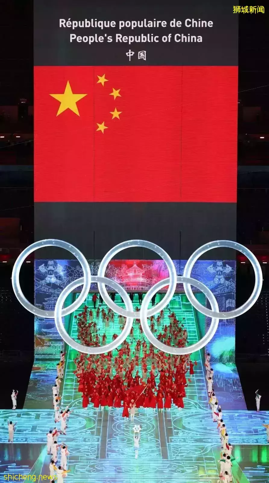 新加坡哈莉瑪總統表示：“北京冬奧會開幕式非常值得一看” ，哪個瞬間驚豔了你