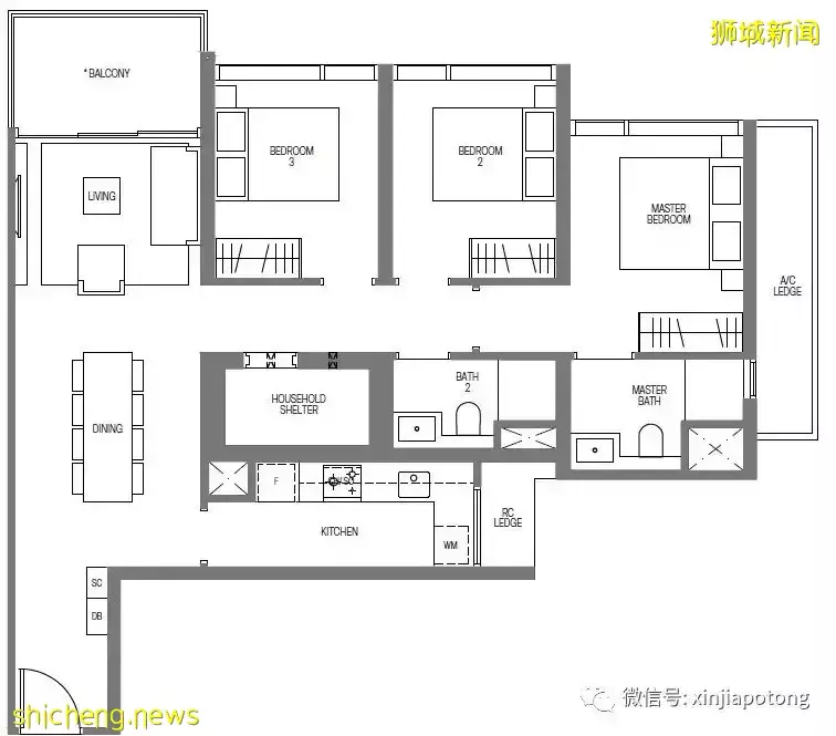 武吉士區爆款豪宅 名彙庭院,好地段,高顔值,稀缺綜合項目,優惠活動中,節省11至14萬新幣