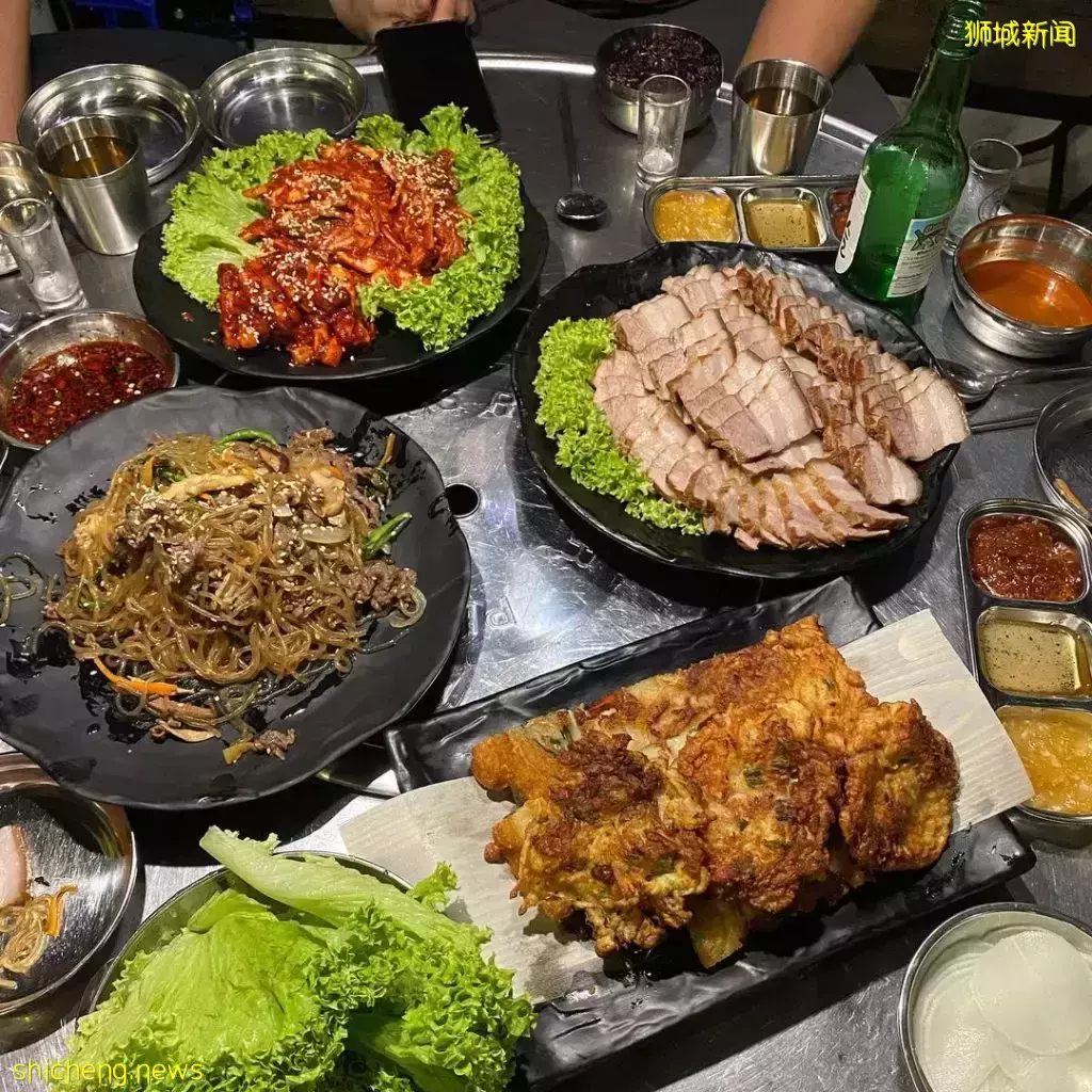 The GOGI韩式铁板芝士炸鸡、辣炒猪肉、芝士玉米🤤 经典韩式料理这里吃