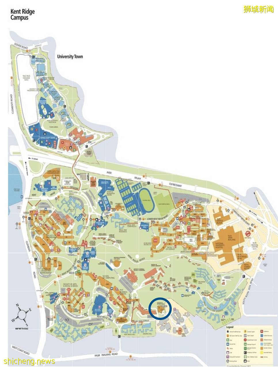 国大地图 一文掌握NUS校园分布