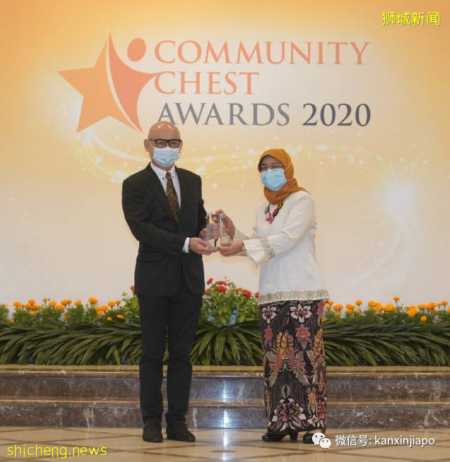 善济医社获颁新加坡公益精神(铂)奖荣誉