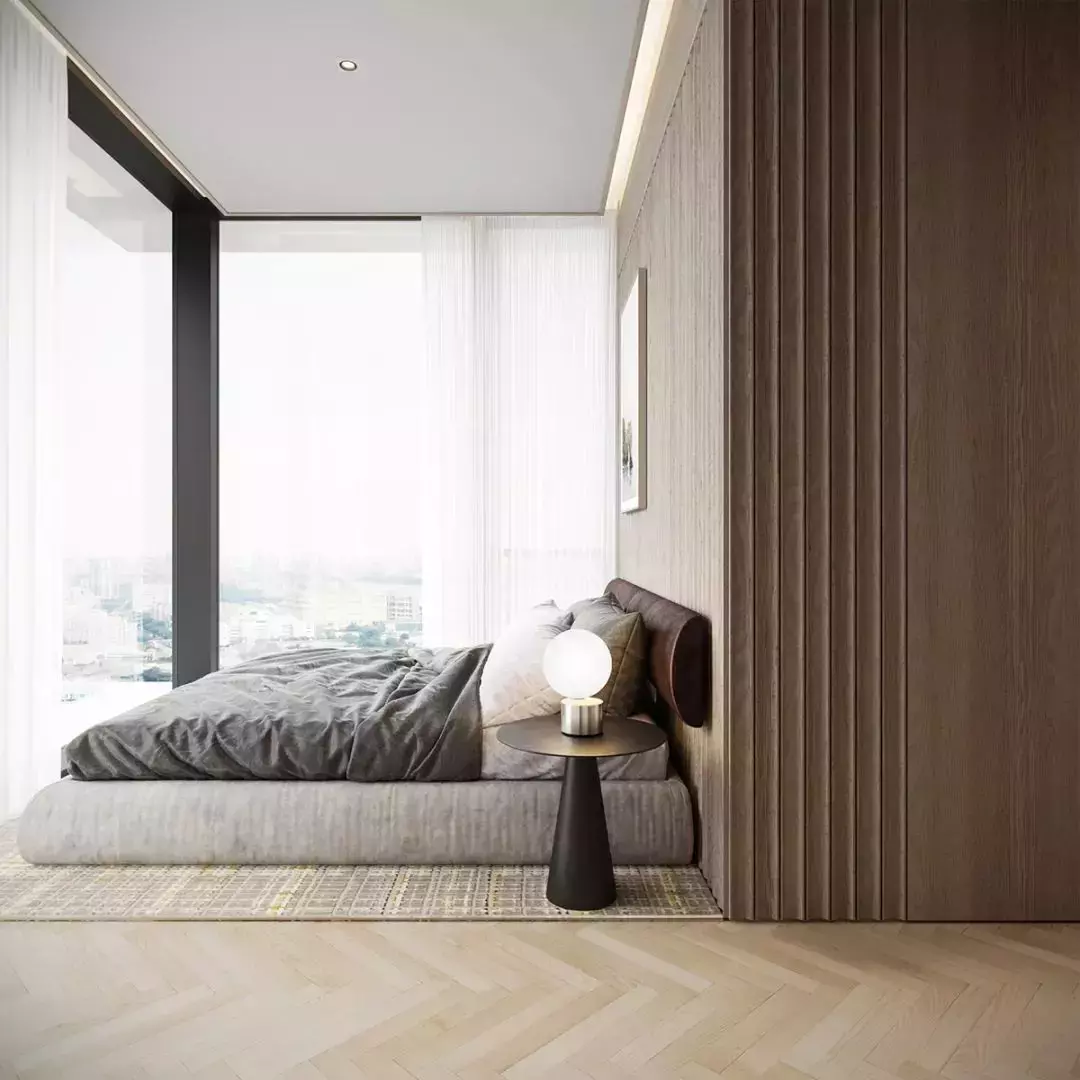 932 Designs新作 117㎡兩居室，新加坡簡約的奢華