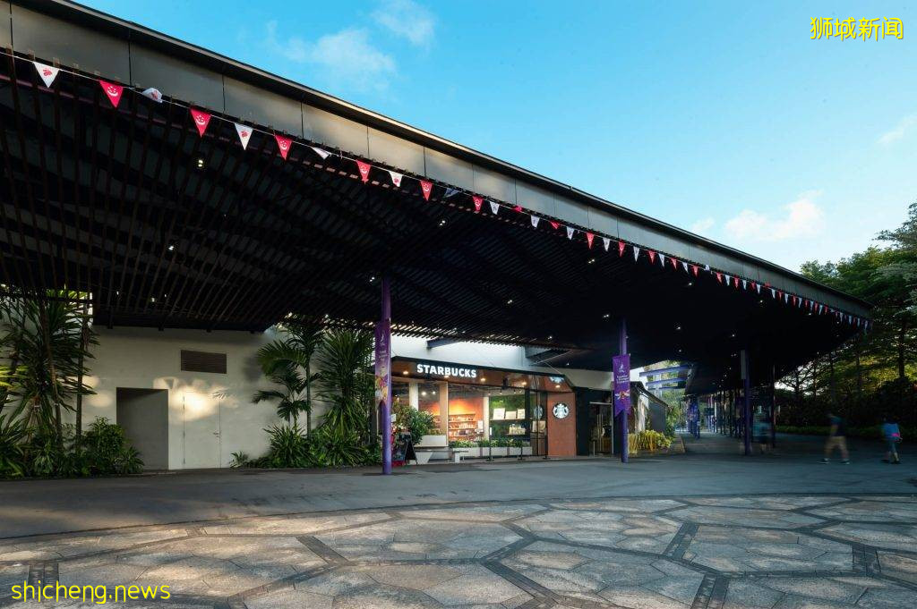 星巴克在Gardens by the Bay内开新店!明亮式设计超有看点