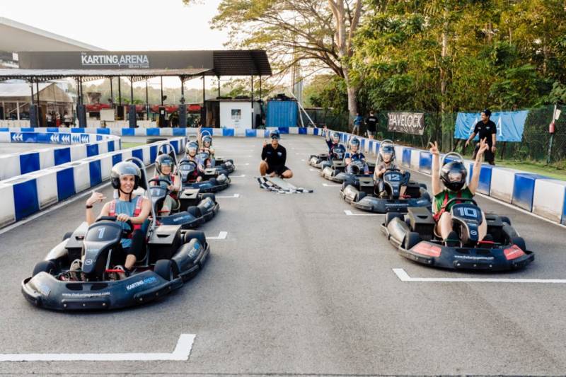 周董林俊傑同款賽道🏎️ 新加坡速度與激情,The Karting Arena No 1電動卡丁車🏁