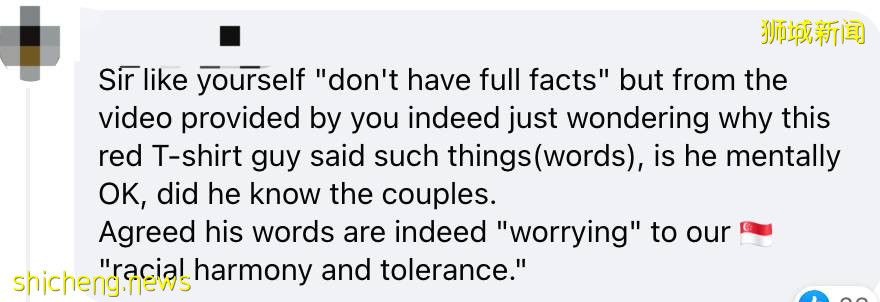 新加坡男子当街呐喊：“你们印度人不许娶华人女孩！”