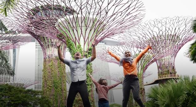 新加坡樟宜侏罗纪步道成热门景点,10月周末参观时段全被预订,11月初热门时段额满