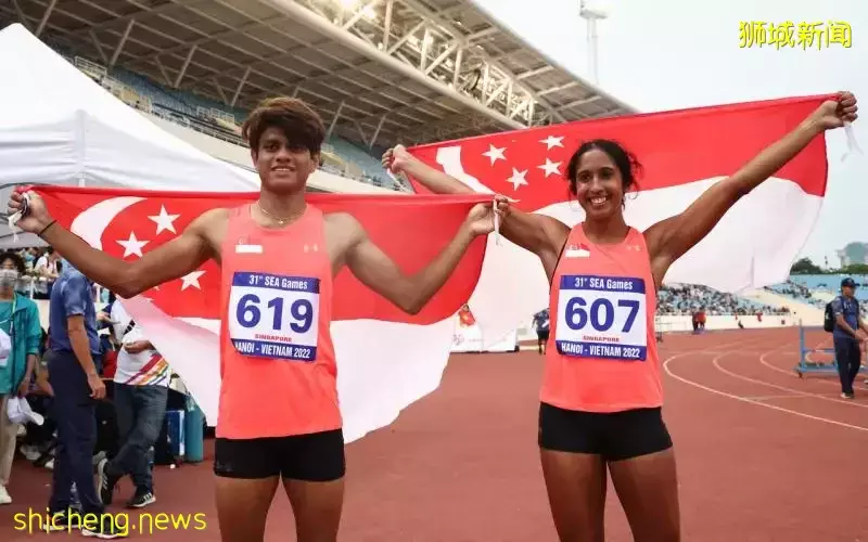 东运会：百米男女飞人决赛 新加坡夺一银一铜