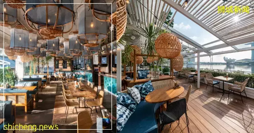 孙燕姿最爱的PS. Cafe开日料店!滨海湾的一线美景,太享受了