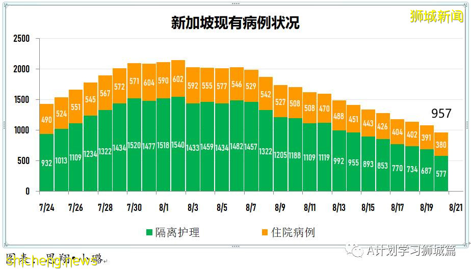 8月21日，新加坡疫情：新增37起，其中本土32起，輸入5起；連續第19天維持在雙位數