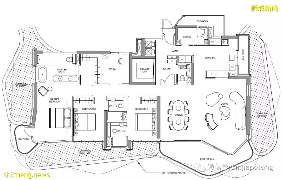 新加坡版凡尔赛,超级豪宅项目 柏皓,高净资产人士选择,稀缺大平层永久地契,花园和建筑融为一体