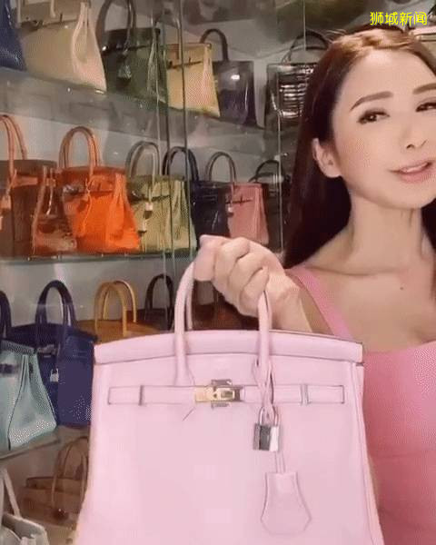 新加坡爱马仕女王晒新包,网友:老包能送我吗
