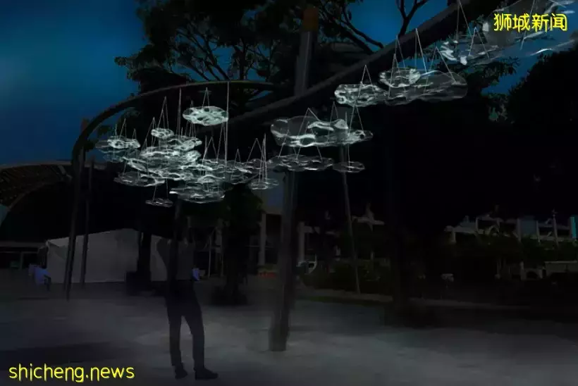 I Light Singapore燈光藝術品，照亮新加坡夜景