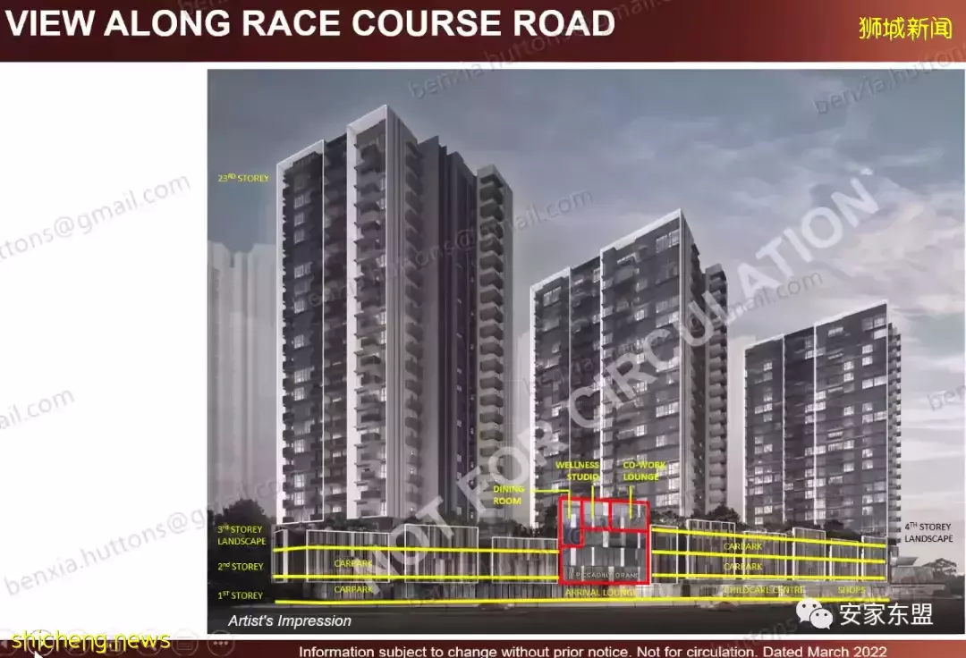 靠近花拉公园地铁站的Piccadilly Grand预计4月16开盘，407单位混合项目，自住投资两相宜，要看房的同志们快约起来