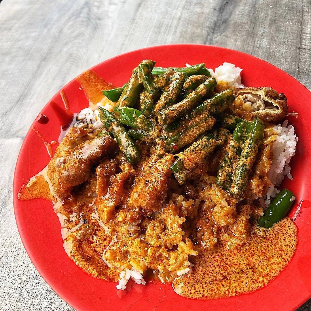 在地人才知道的美味🍛美芝律剪刀剪咖喱饭✂配菜全剪开+秘制咖喱汁,美味度爆表🔥