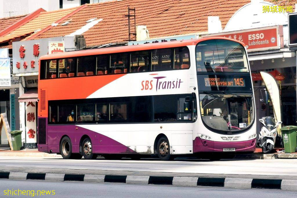 想換工作嗎😏 SBS Transit巴士車長每月收入最高可達到S$3500，外加優渥的員工福利