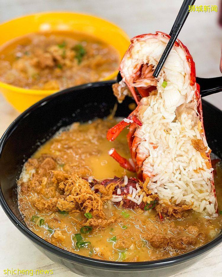 搜罗新加坡7大美味泡饭😏汤头鲜甜+米饭香脆+丰富配料、吃完一大碗超有饱足感