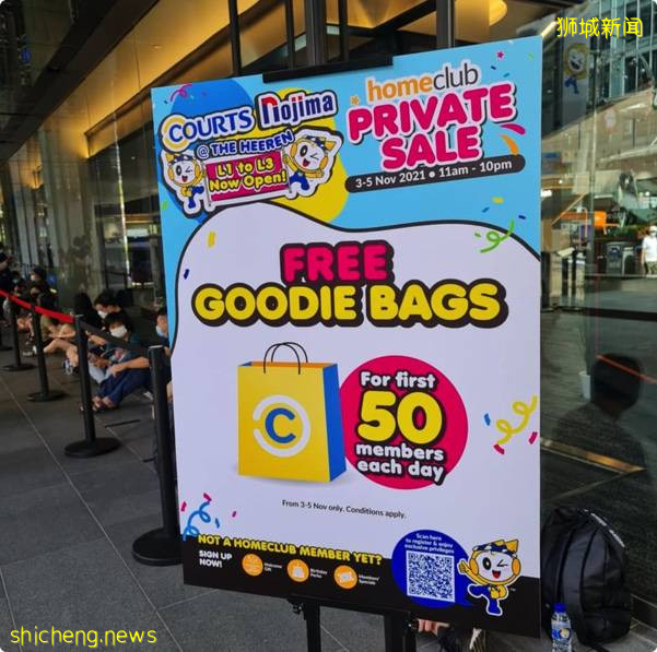 新加坡最大Courts将在11月6日The Heeren开幕 (占据六层楼)