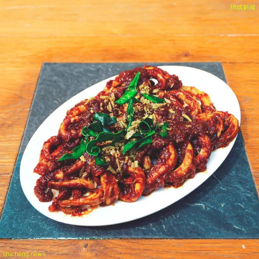 《鱿魚遊戲》爆紅全網後，來看看獅城各類鱿魚料理吧，附外賣信息