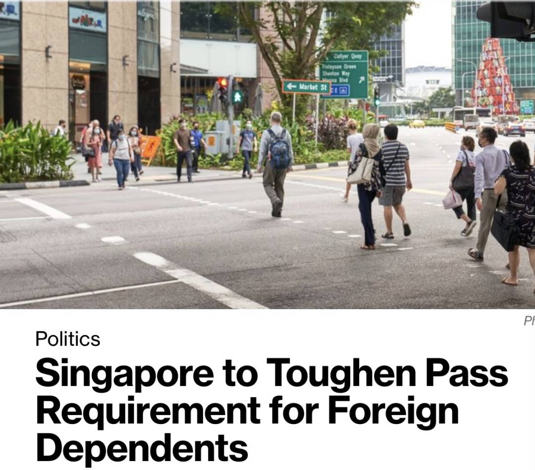 刚刚！又一波新政来袭，新加坡外籍员工、PR、公民都受影响