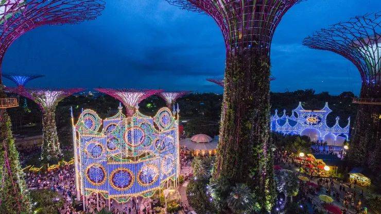 聖誕去哪嗨?從白天到晚上,從線下到線上,濱海灣公園聖誕活動不停歇