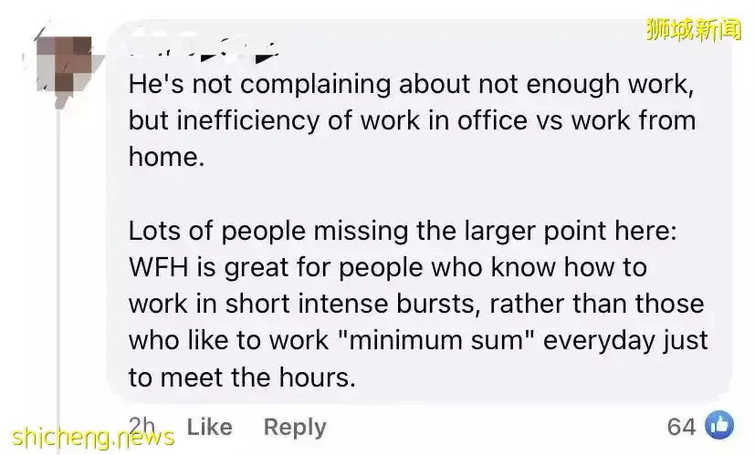 为了居家办公，这个新加坡人想辞去月薪$3400的工作