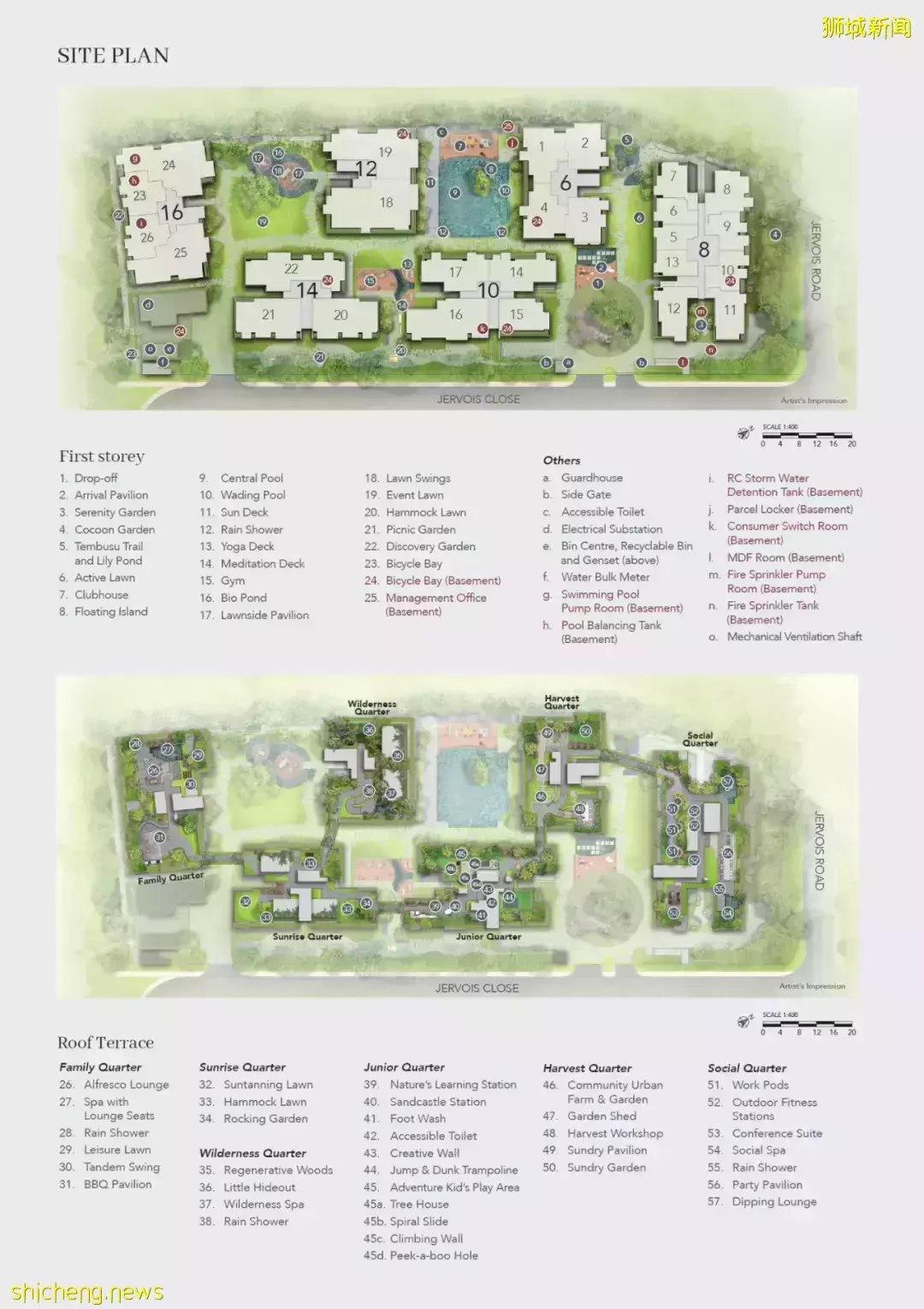 新加坡又出全景观公寓,示范了真正的花园式小区