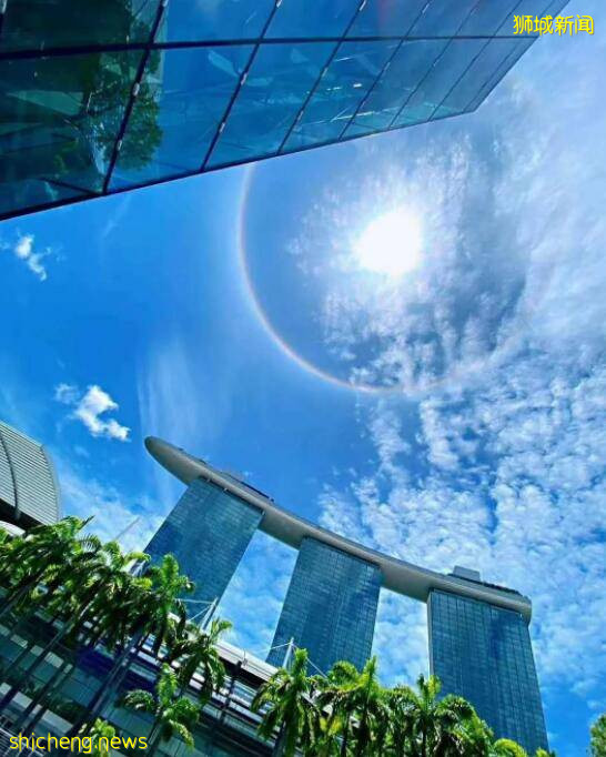 新加坡天降異象、美到犯規！網友大呼：滾蛋吧！病毒君！ .