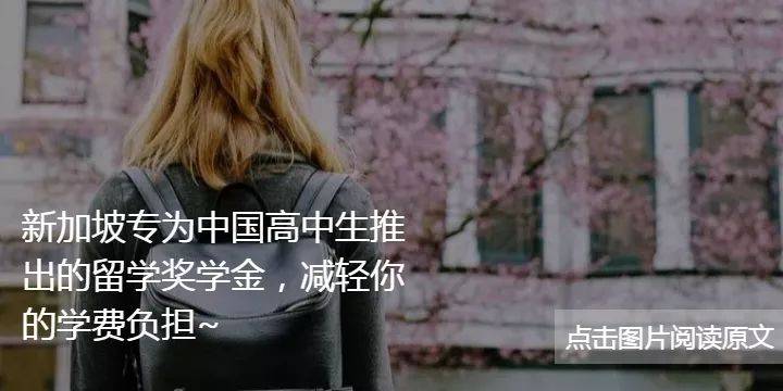 新加坡专为中国留学生推出的奖学金，为何有的学生选择“放弃”它