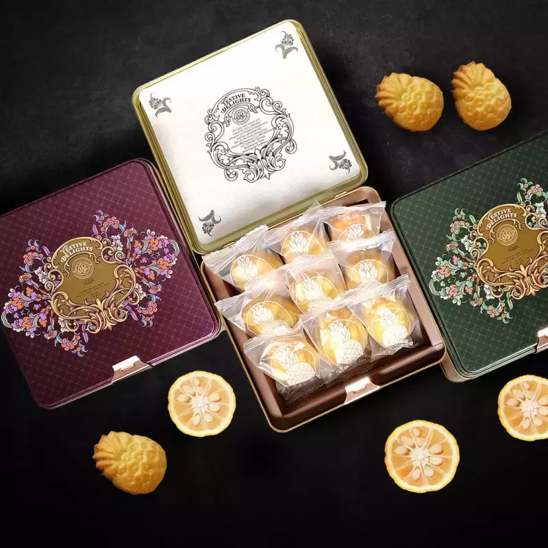 新春限定🍍搜罗新加坡好吃的黄梨酥!味道酸甜开胃,饼皮松软、馅料有层次😍