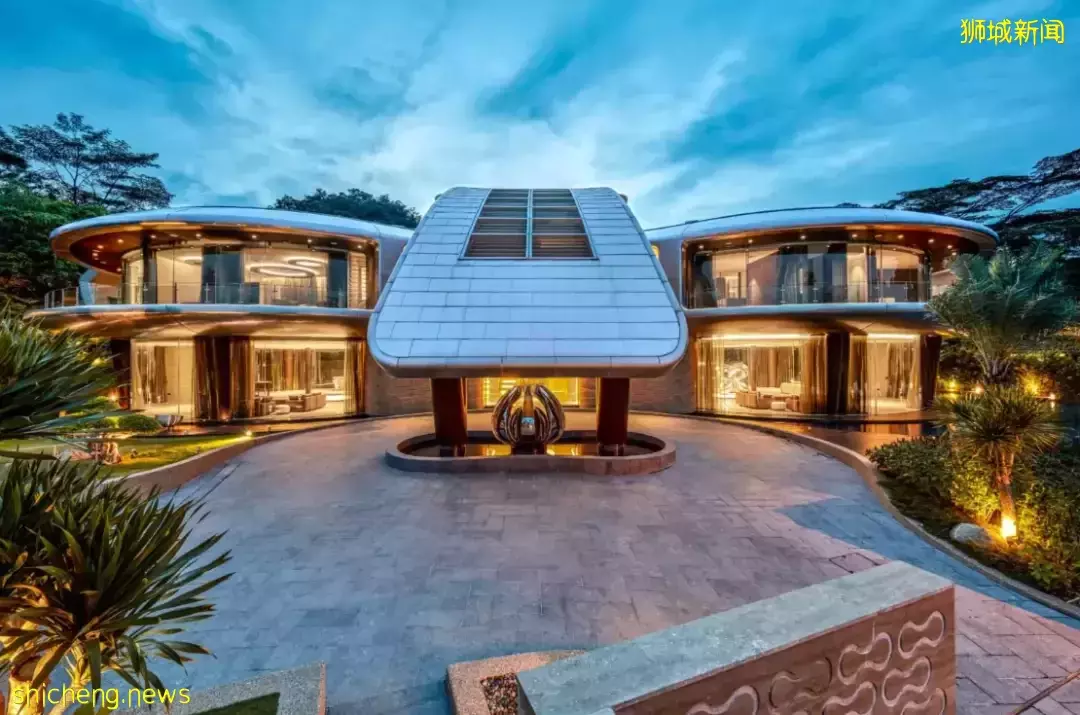 新加坡富豪私宅曝光!石头屋、太空船、埃及风!一个比一个壕