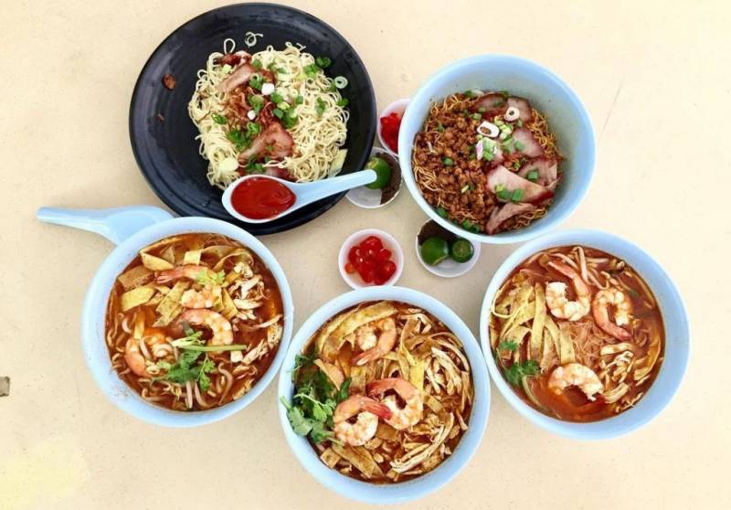 新加坡食阁里的宝藏!Sarawak Delicacy 特色叻沙+著名哥罗面🇲🇾 感受舌尖上的“砂拉越”