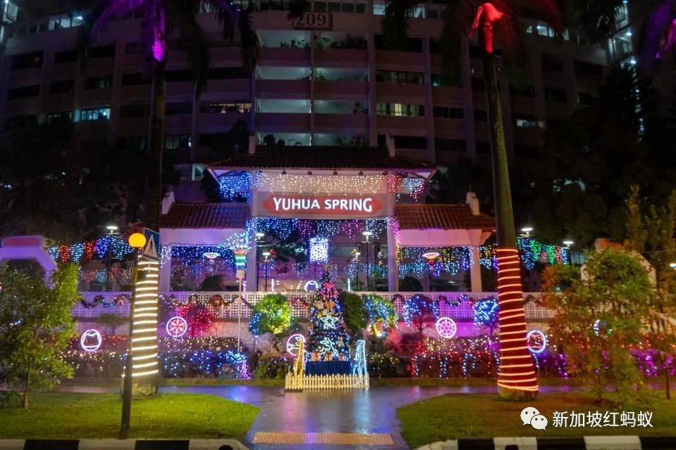 無須到烏節路人擠人，也能在組屋區感受溫馨的聖誕氛圍